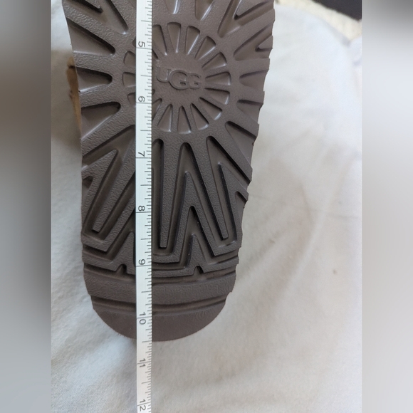 Womens UGG® Greenport Strap Slide Sandal - Chestnut - Picture 7 of 8